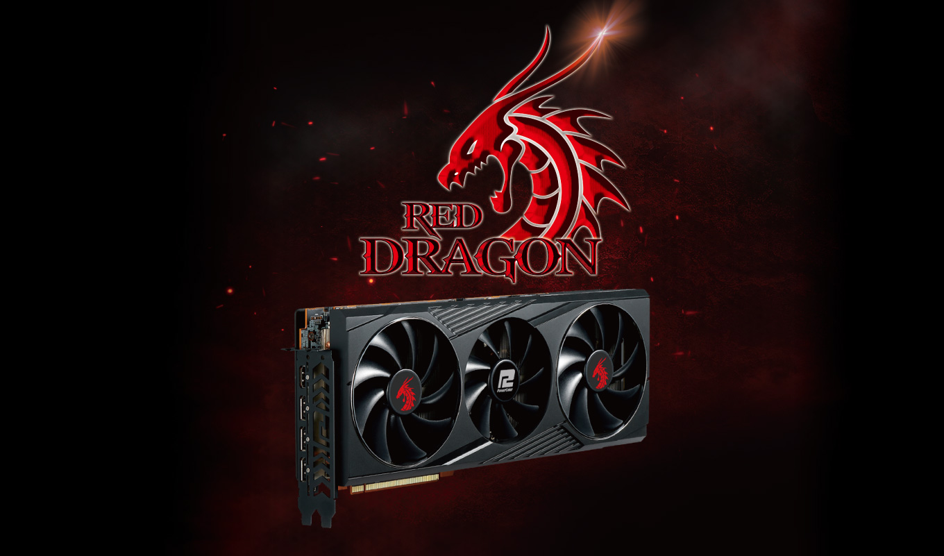 新品Power Color Red Dragon Radeon RX 6800